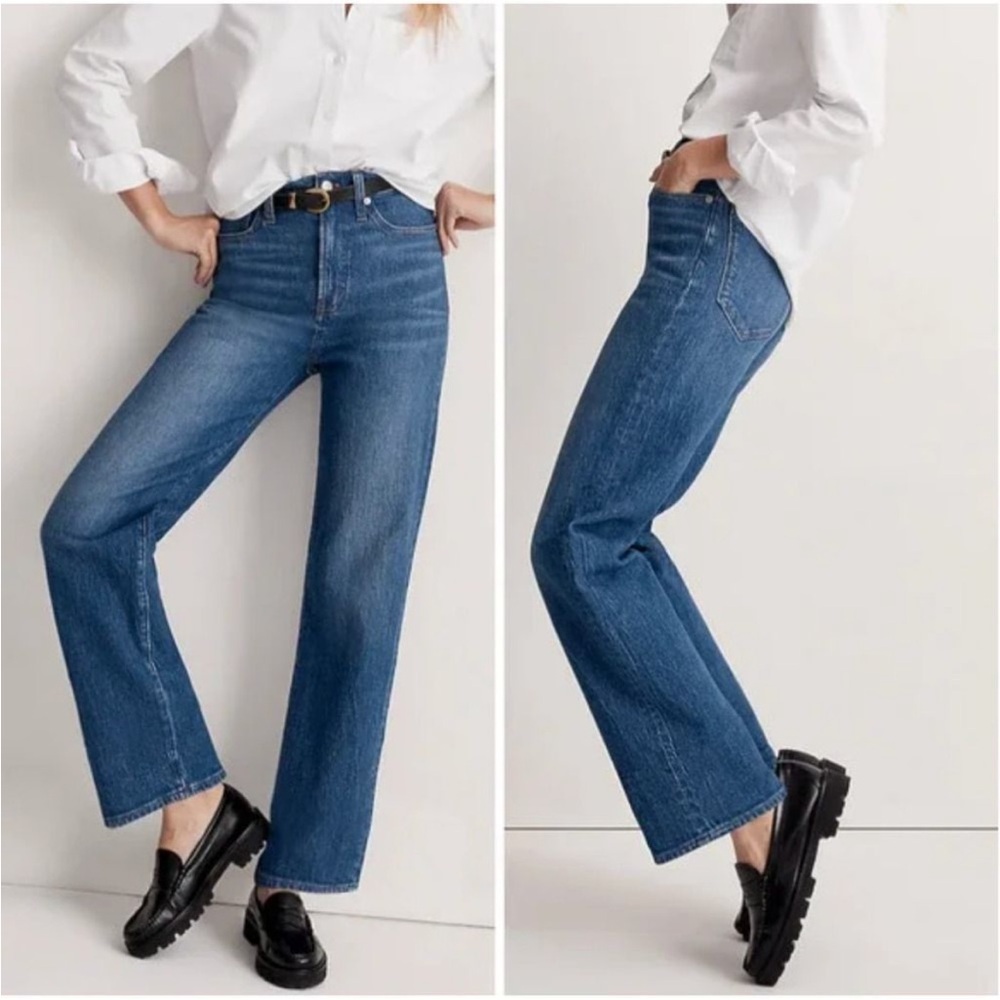 Madewell The Petite Perfect Vintage Wide-Leg Jean 27P